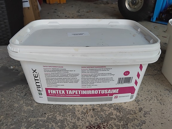 Fintex tapetinirrotusaine n.3 litraa jäljellä