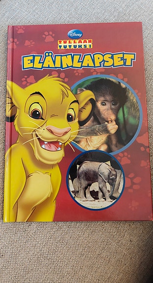 Disney Leijonakuningas eläinkirja lapsille