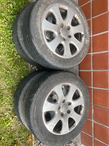 Audin alkuperäiset 18" alumiinivanteet + kesärenkaat (5x130, SUV)