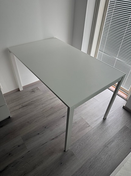 IKEA MELLTORP -ruokapöytä 125 × 75 cm, valkoinen