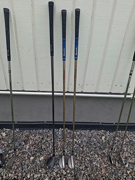 Nike Slingshot ja Wishon Golf hybridit