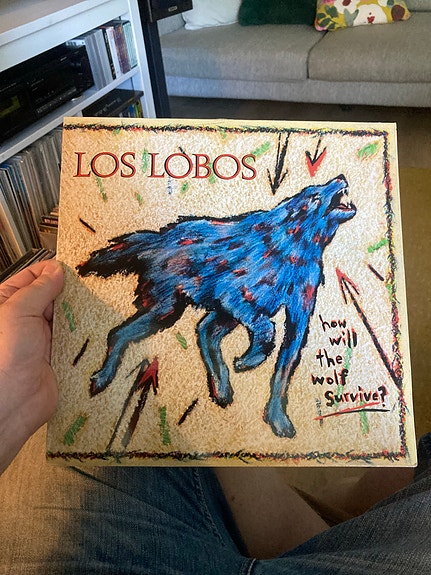 Los Lobos – How Will The Wolf Survive? LP-vinyyli EX-/EX-