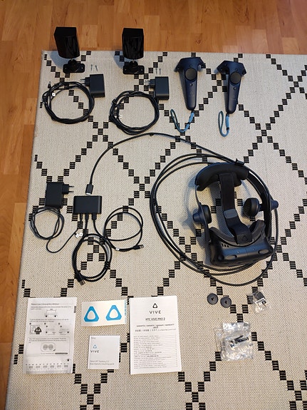 HTC Vive Pro 2 Full Kit PC VR -setti, varattu
