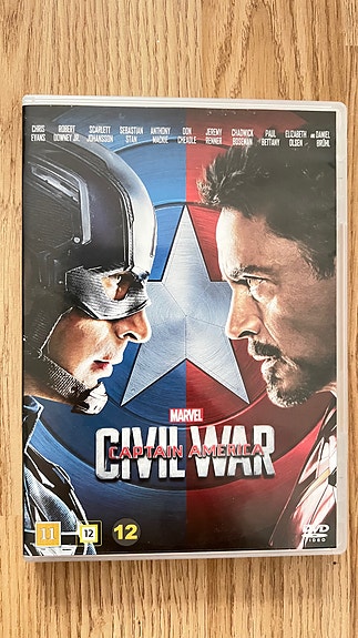 Captain America: Civil War dvd