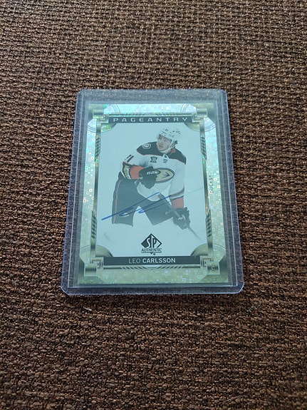Leo Carlsson 24-25 Sp authentic pageantry #P-19