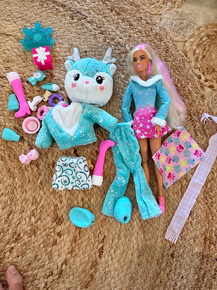 Barbie ja tarvikkeet
