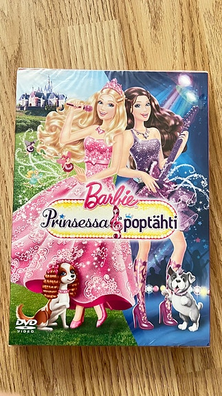 Uusi Barbie Prinsessa ja Poptähti dvd