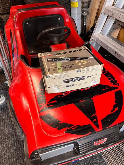 Retro vakionopeudensäädin equus