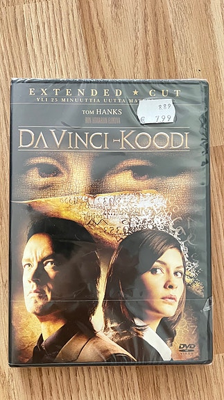 Uusi Da Vinci Koodi DVD-elokuva