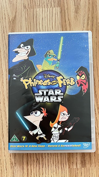 Phineas and Ferb: Star Wars DVD (Disney) – suomeksi