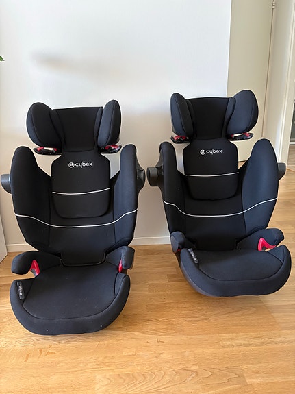 Cybex turvaistuin musta x 2
