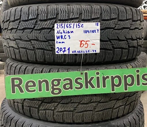 215/65R15C Nokian WRC 3 104/102T kitka
