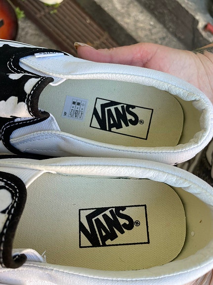 Vans slip-on tennarit kukkakuosilla koko 38
