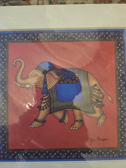 Jim Thompson Thai Silk pahvitaulu kuorella