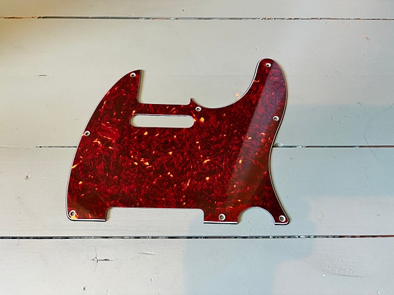 Allparts tortoise pickguard telecaster