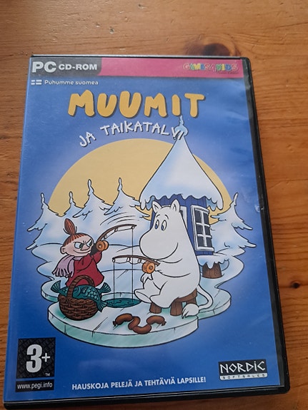 Muumit ja Taikatalvi PC-peli 12€+6posti/nouto