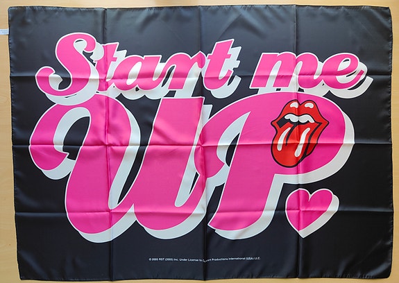 Rolling Stones: Start Me Up -seinälippu