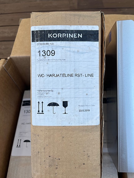 Korpinen WC-harjateline RST Line