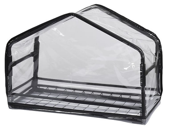Pieni kasvihuone 50 × 24 × 35 cm – kuin uu