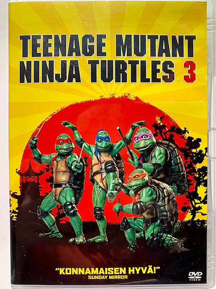 Teenage Mutant Ninja Turtles 3 DVD 1993