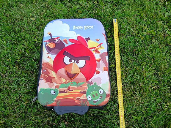 Angry Birds vedettävä lasten matkalaukku