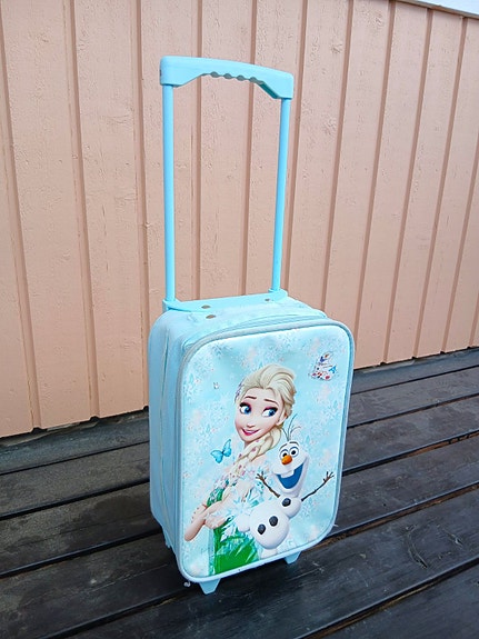 Frozen vedettävä lasten matkalaukku