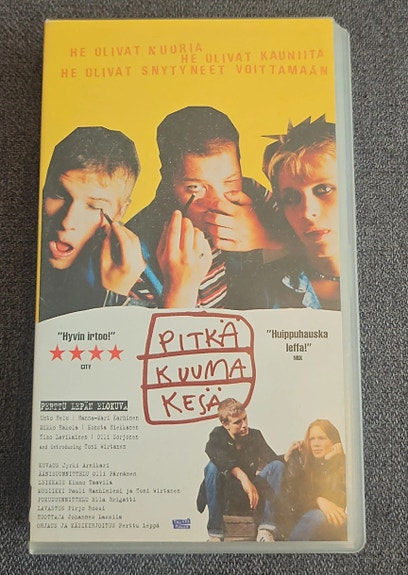 Pitkä kuuma kesä VHS-elokuva