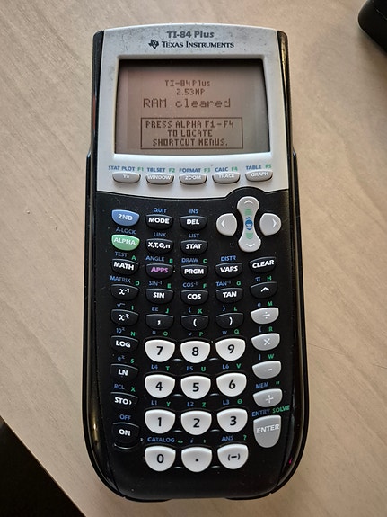 Texas Instruments TI-84 Plus graafinen laskin