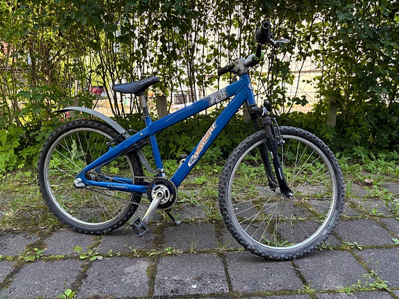 Crescent lasten/poikien maastopyörä 24" sininen