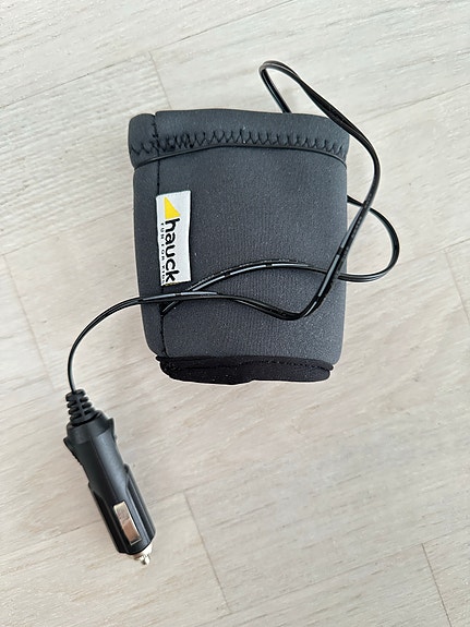 Hauck pullonlämmitin rattaisiin autoadapterilla