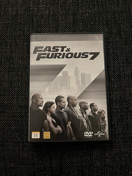 Fast & Furious 7 DVD-elokuva