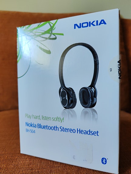 Nokia BH-504 Bluetooth stereo handsfree-kuulokkeet
