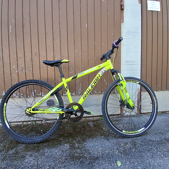 Raleigh maastopyörä 26" M unisex vihreä