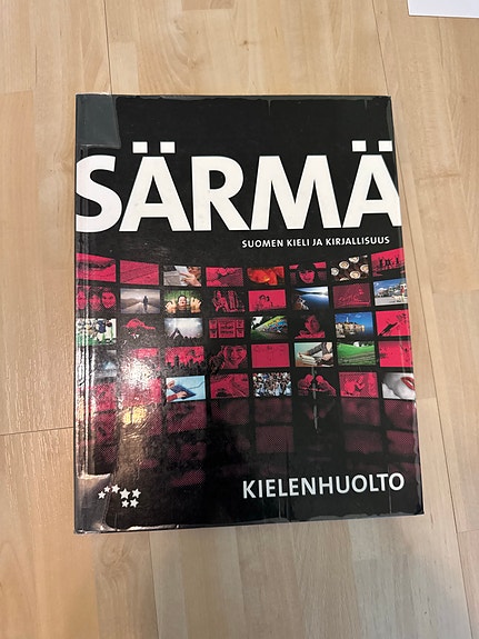 Särmä suomen kieli ja kirjallisuus - Kielenhuolto oppikirja