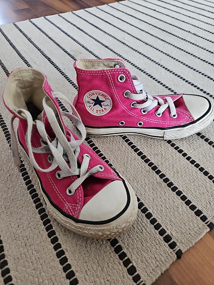 Converse tennarit koko 30, pinkit