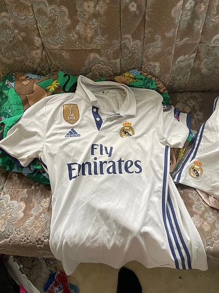 Adidas Real Madrid Ronaldo 7 pelipaita M valkoinen