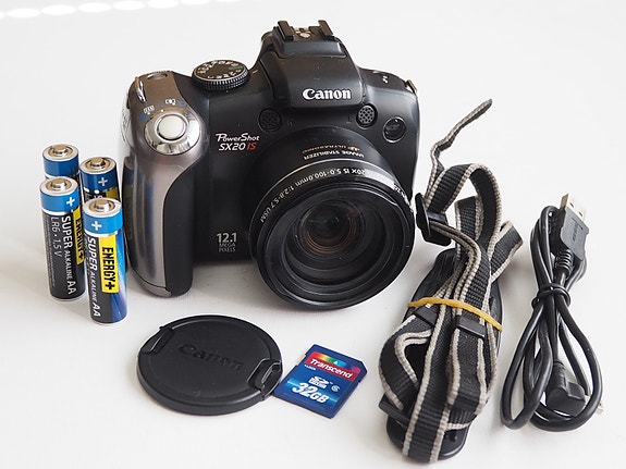 Canon Power Shot SX 20 IS Digikamera.