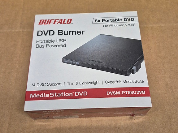Buffalo DVSM-PT58U2VB ulkoinen DVD±RW -asema