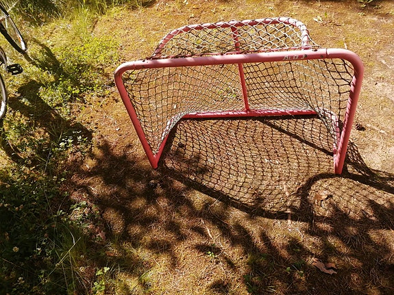 Jalkapallo/ jääkiekko maali