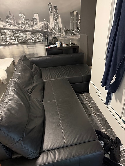 Ikea friheten nahkasohva