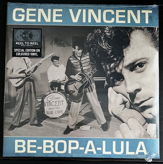 Gene Vincent Be-Bop-A-Lula 2LP (blue)