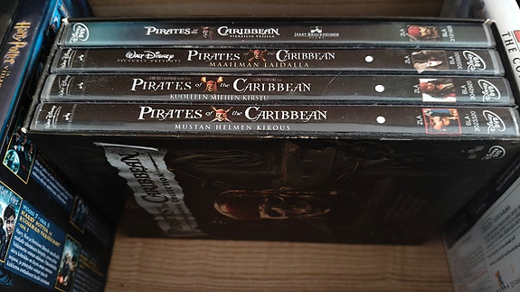 Pirates of the Caribbean -DVD kokoelma