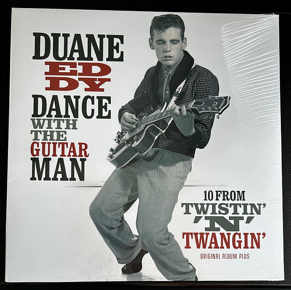 Duane Eddy – Dance With The Guitar Man / Twistin’ ’n’ Twangin’ LP-levy