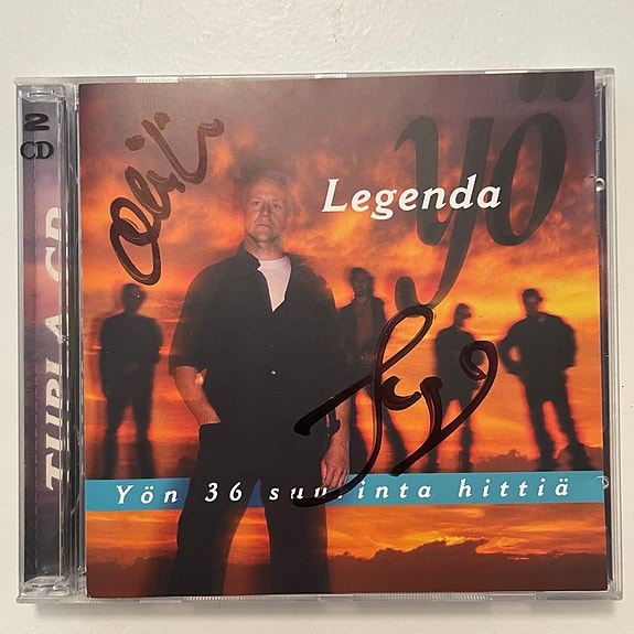 Yö Legenda tuplacd Olli Lindholmin ja Jussi Hakulisen nimmareilla!