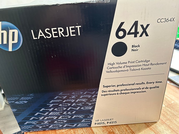 HP LaserJet 64X musta värikasetti