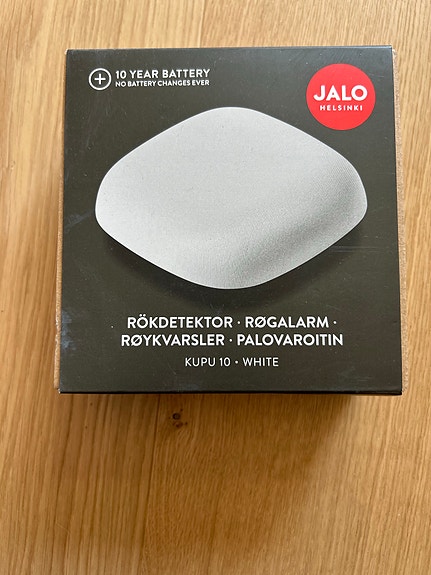 Jalo Kupu 10 palovaroitin valkoinen