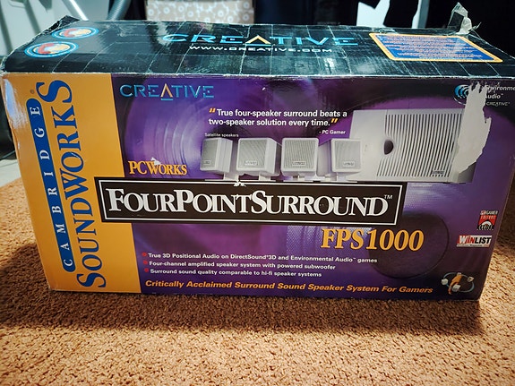 Creative FourPointSurround FPS1000 4.1 surround kaiuttimet