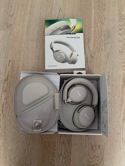 Bose langattomat over-ear kuulokkeet vaaleanharmaa