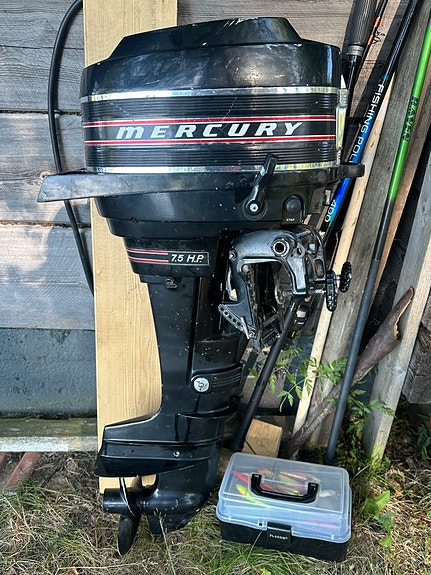 M: 7,5hp 2-tahti perämoottori