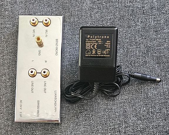 Benz-Micro Lukaschek PP-1  + AudioQuest King Cobra RCA-XLR -kaapeli